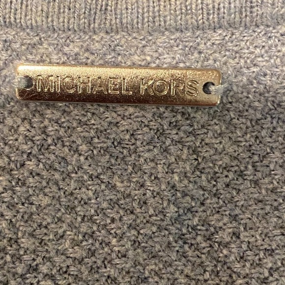 Michael Kors Women's Blue Sweater Size Medium - Picture 4 of 6